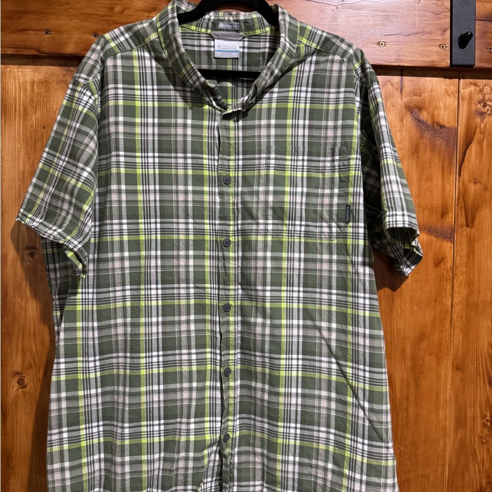 Columbia XXL casual button down.